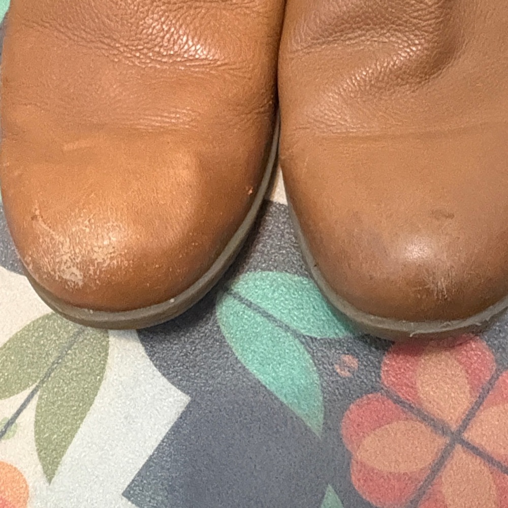 Nine West Tan ( Camel) Leather Women’s Boots - Picture 4 of 5